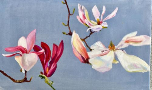 Frühling Öl 40x50cm