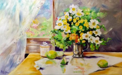 Frühlingswind,Öl 50x80cm