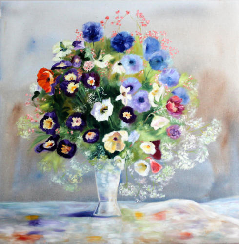 Stauss Öl 100x100cm