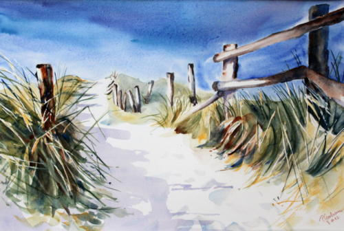 Amrum Düne Aquarell 50x70cm