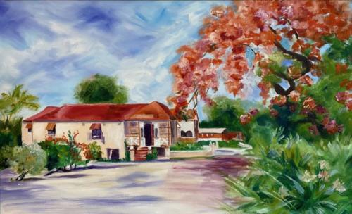 Chelsea Barbados Öl 50x70cm
