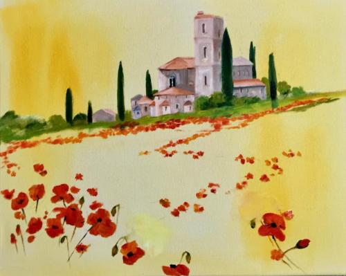 San Antimo Toskana Öl 40x50cm