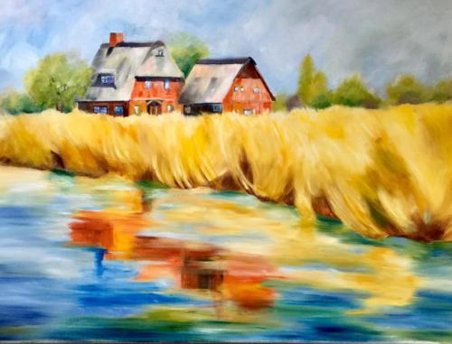 Sommer in Westfalen Öl 60x80cm