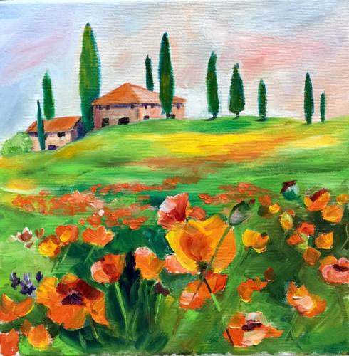 Toskana Öl 30x30cm