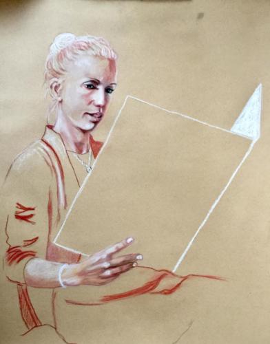 Das grosse Buch Pastell 70x50cm