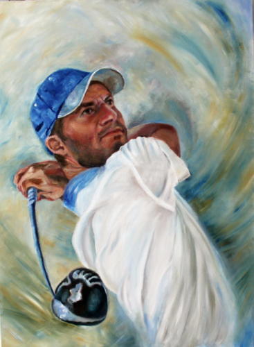 Der Drive Öl 80x60cm