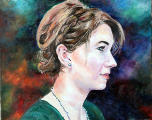 Jasmin Öl 60x50cm