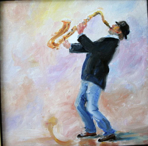 Jazz Öl 20x20cm