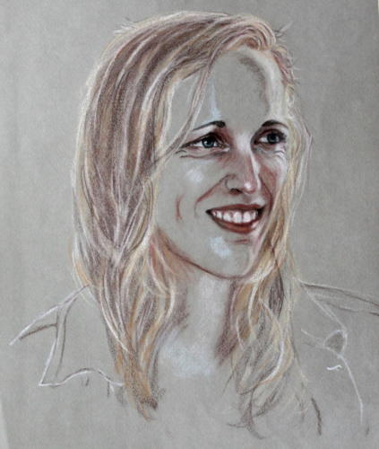Miriam Pastell 50x40cm