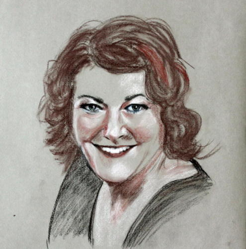 Monika Pastell 40x40cm