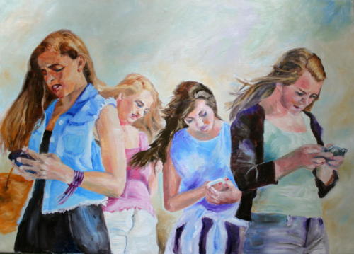 News Öl 70x50cm