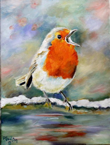 Soprano Öl 30x20cm