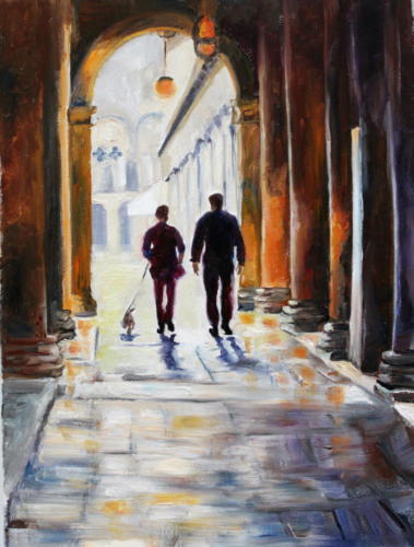 Venedig Öl 50x40cm