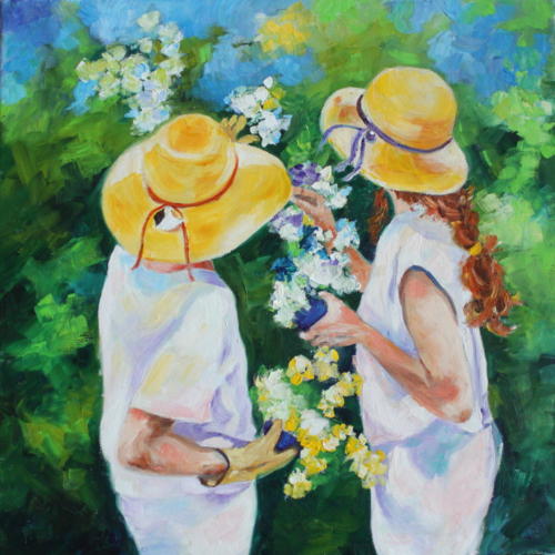 der grüne Daumen Öl 50x40cm