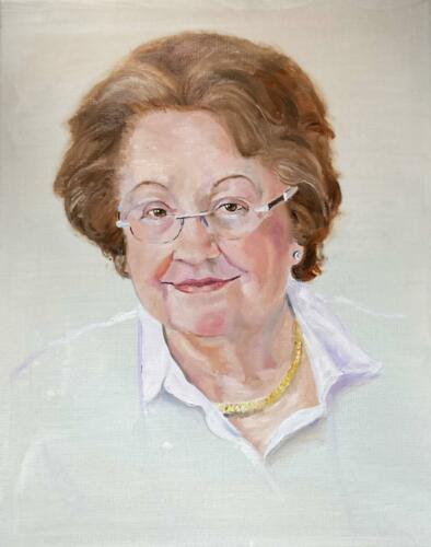 Modell U. Öl 60x50cm