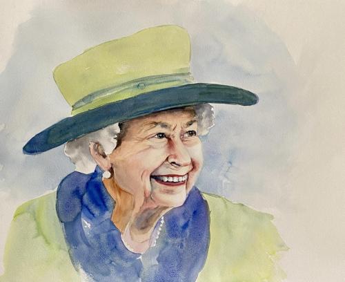 Queen Aquarell