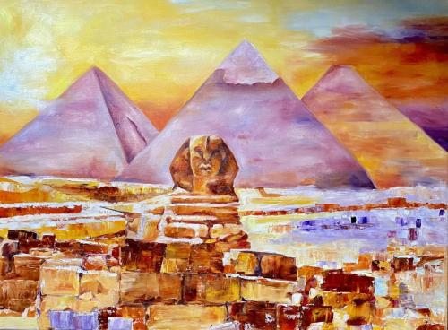 Sphinx Ägypten Öl