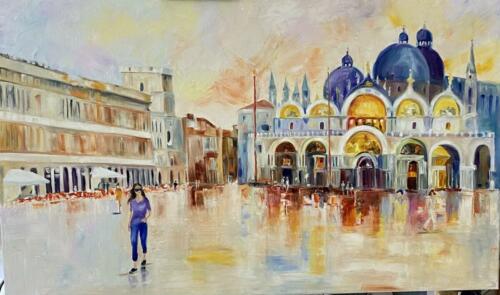 VenedigÖl65x105cm